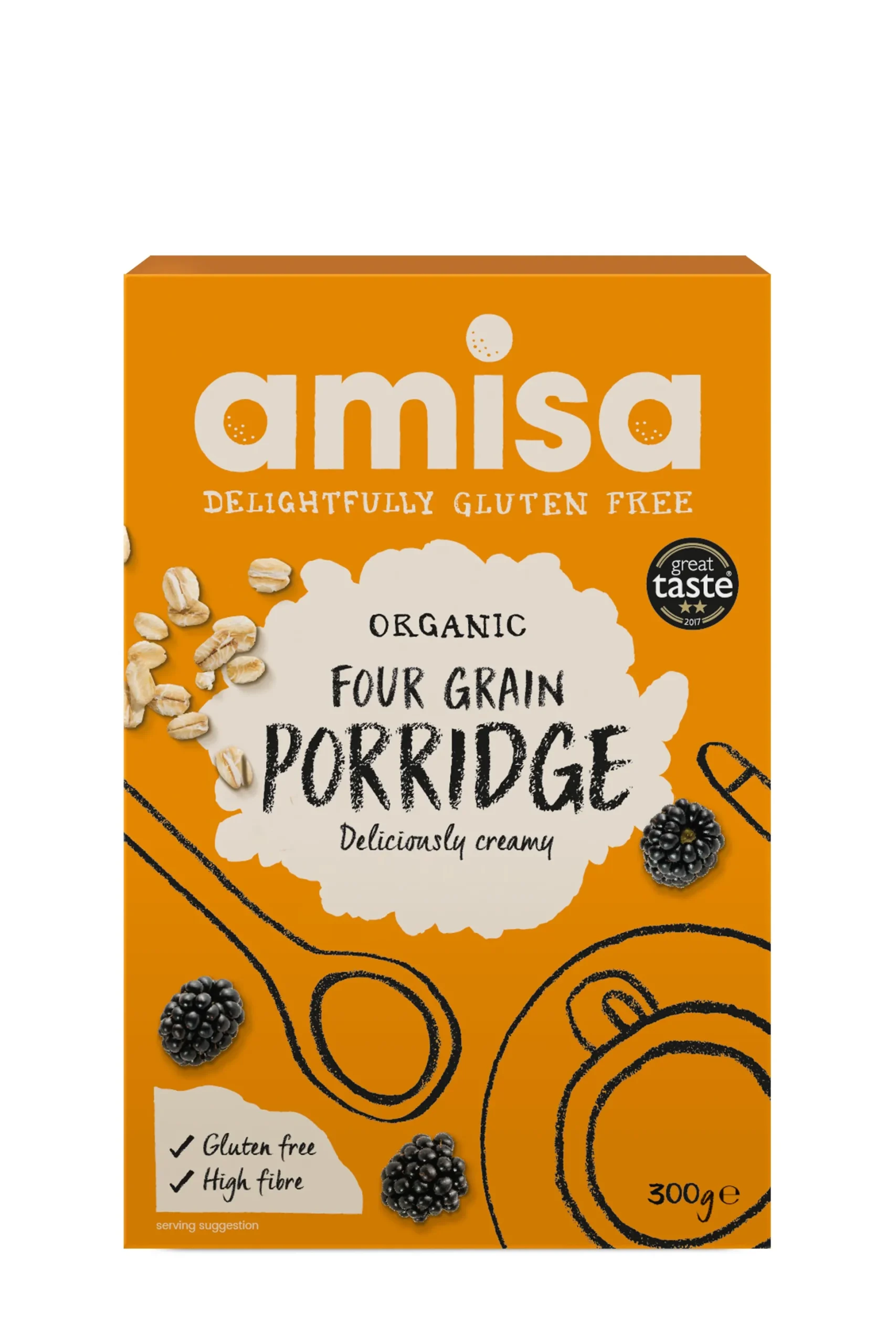 Amisa Four Grain Porridge 300g