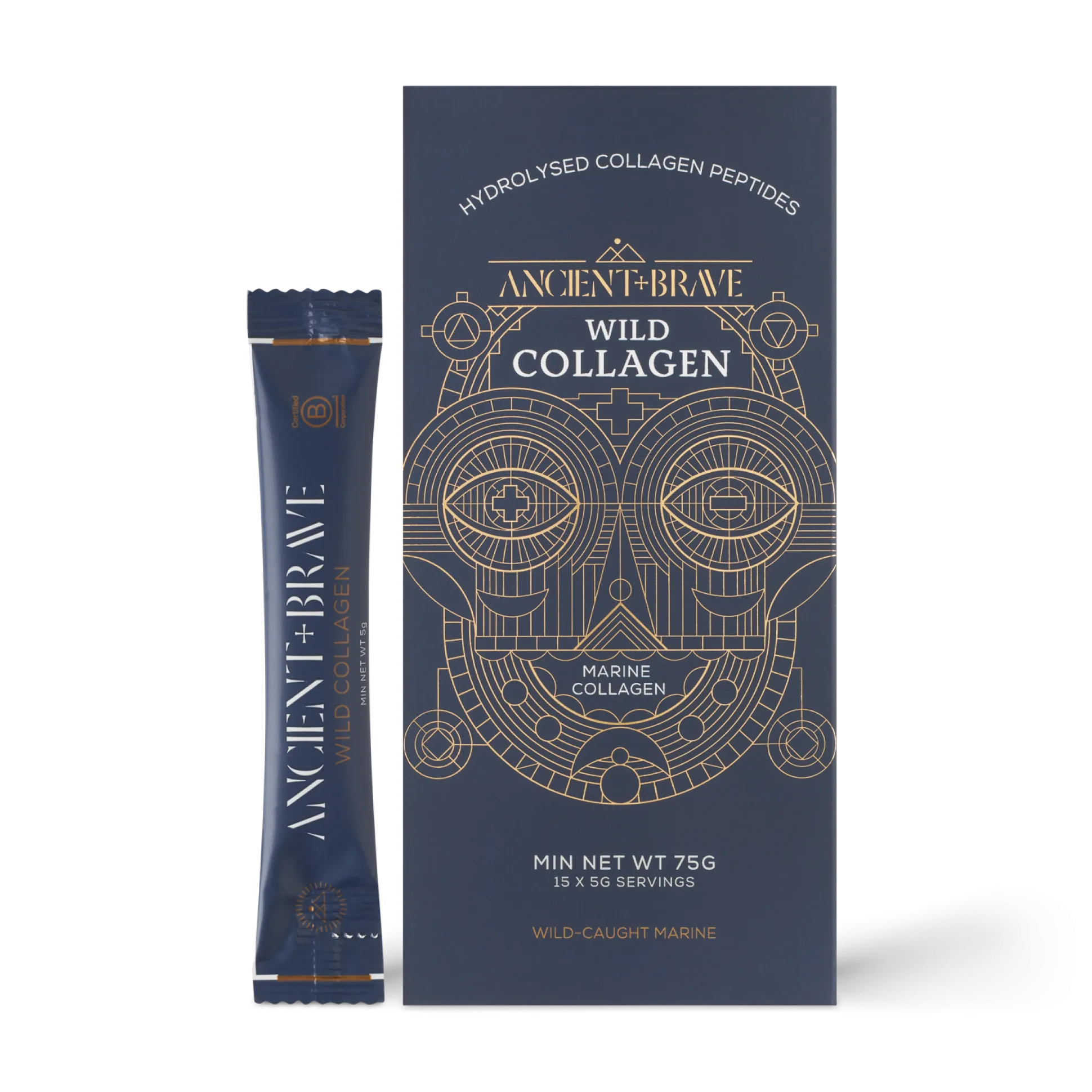 Ancient + Brave Wild Collagen Sachets 15 x 5g