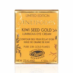 Antipodes Kiwi Seed Gold Luminous Eye Cream 30ml