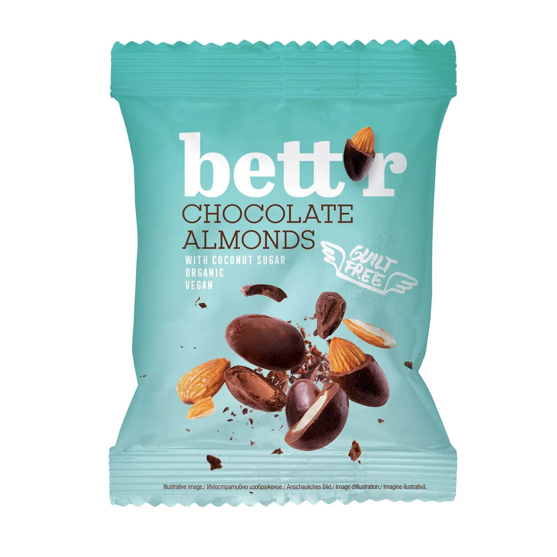 Bett’r Chocolate Covered Almonds 40g