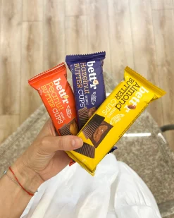 Bett’r Nut Butter Cups with Almond Cream 39g