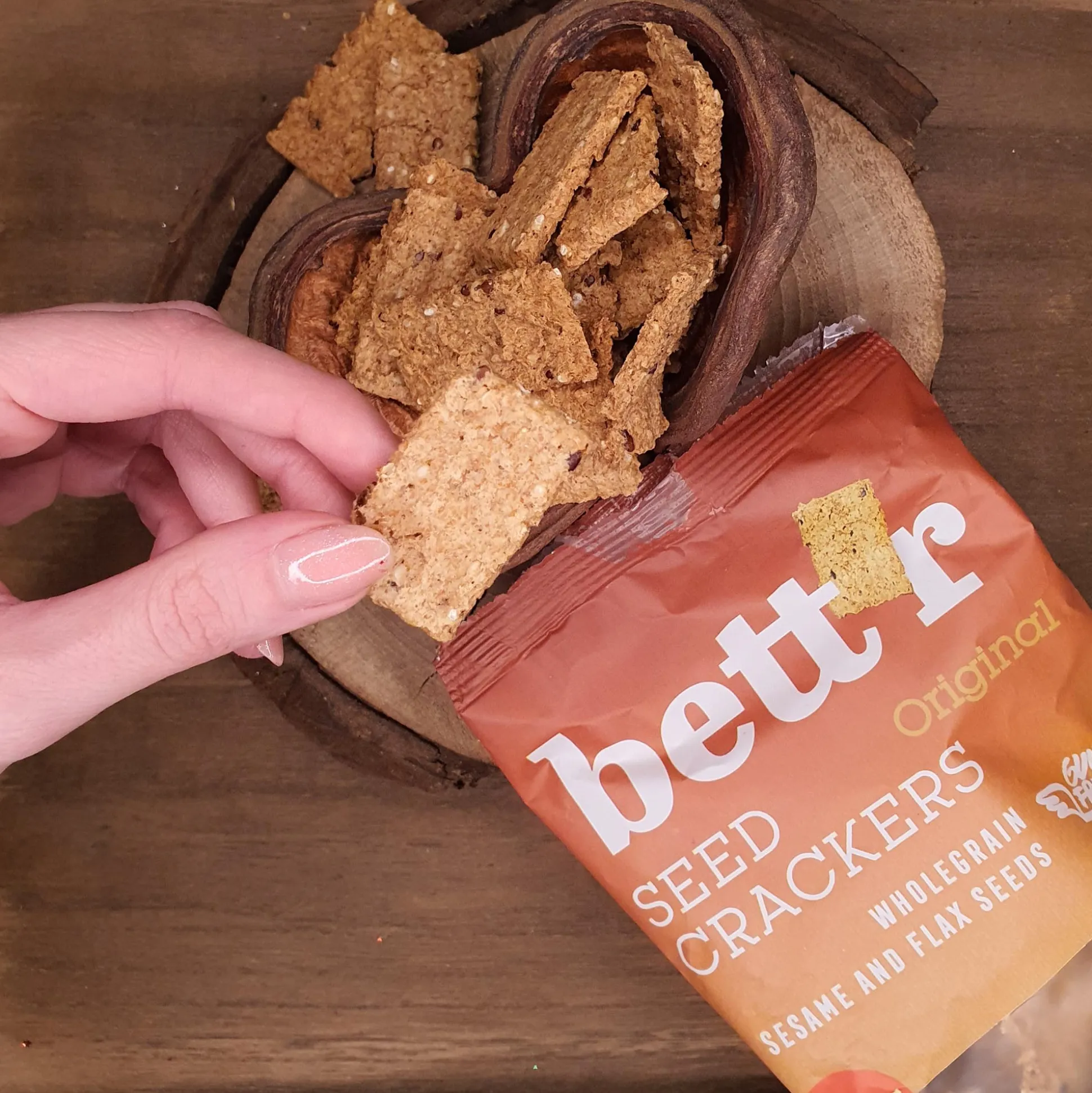 Bett’r Seed Crackers Wholegrain 150g