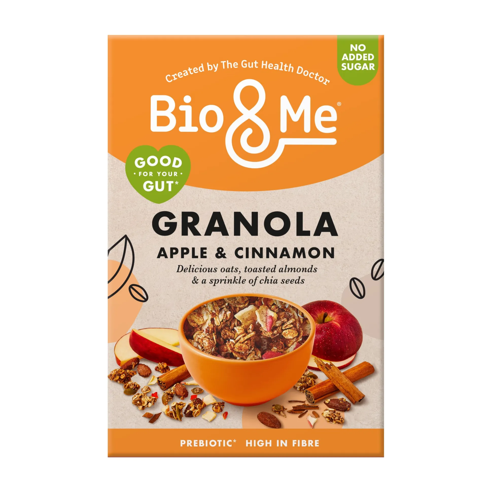 Bio&Me Apple & Cinnamon Gut-Loving Granola 360g 360g