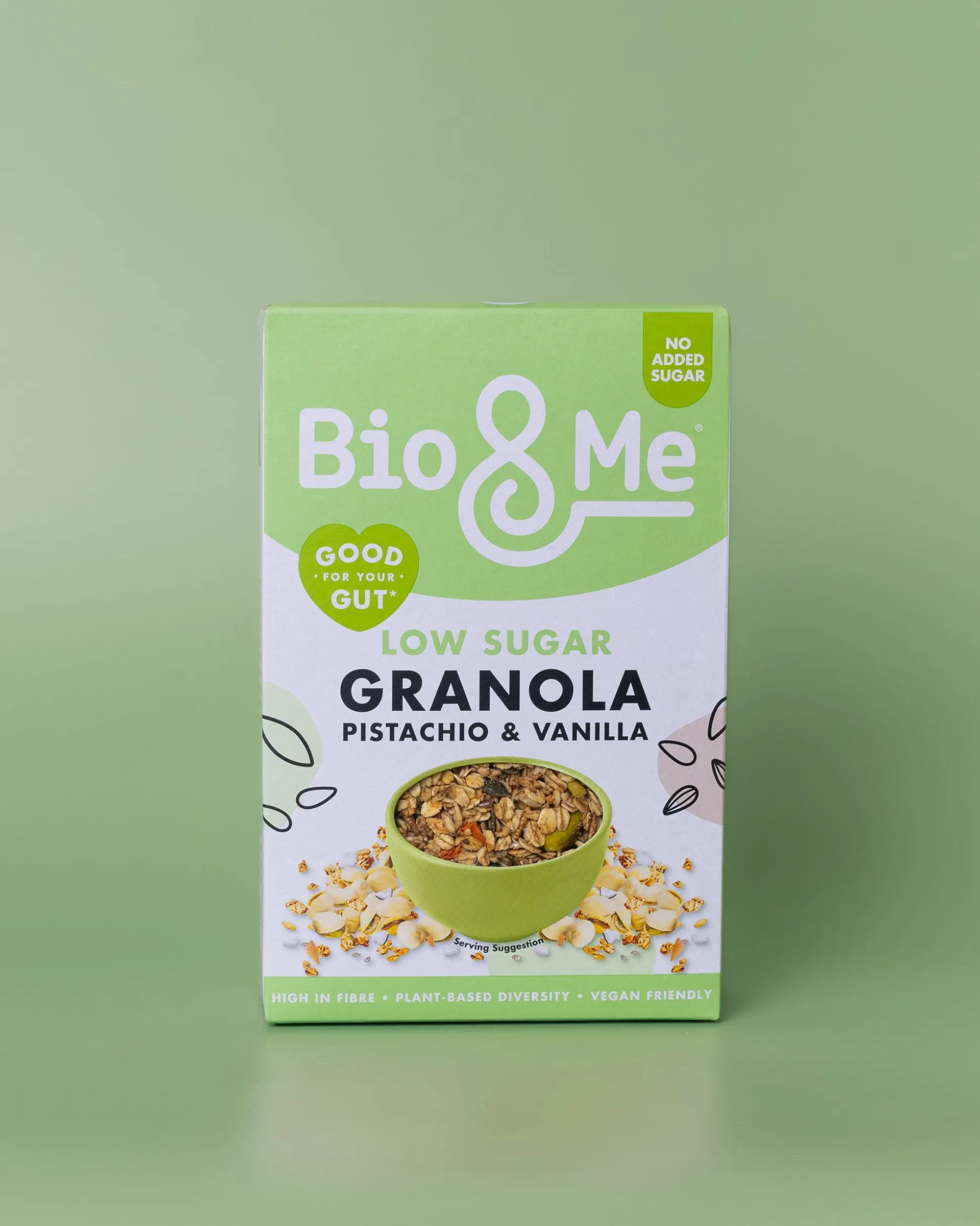 Bio&Me Pistachio and Vanilla Low Sugar Granola 360g