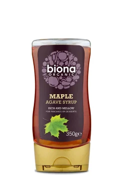 Biona Agave syrup with 20% pure maple syrup 350g