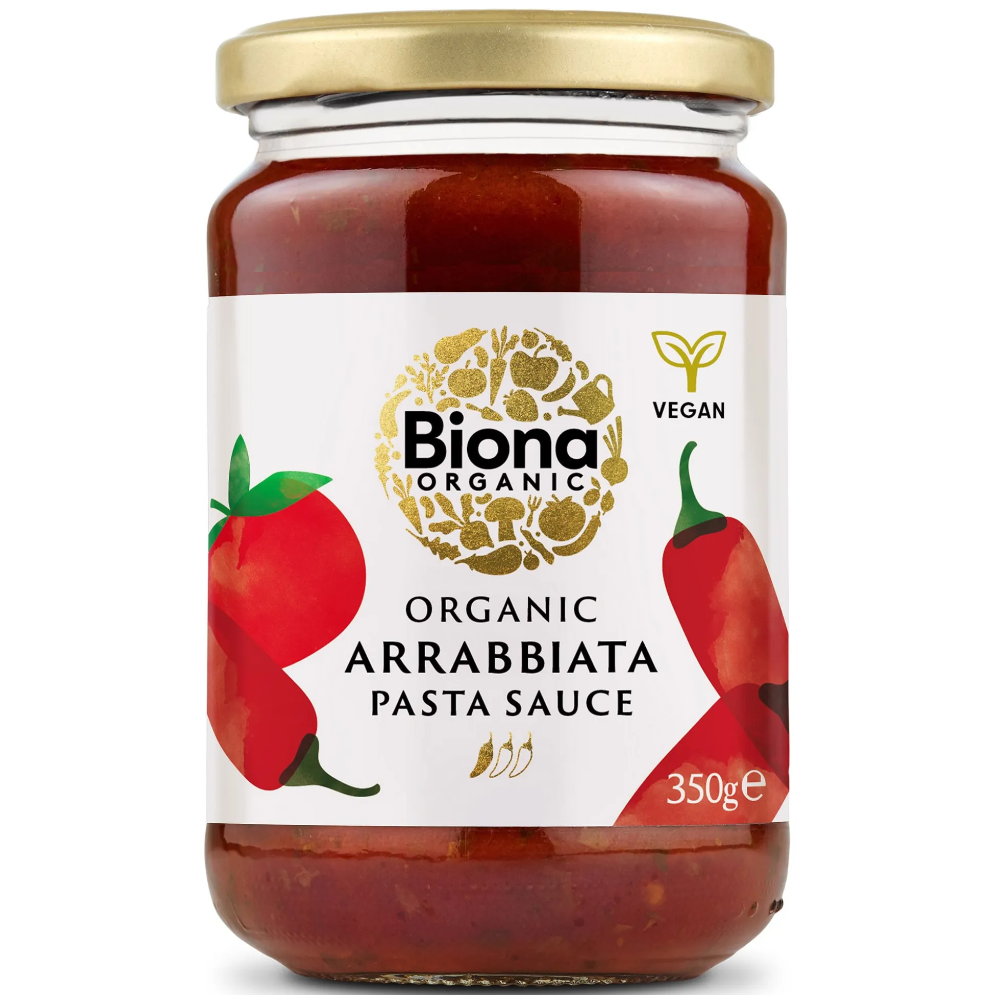 Biona Arrabbiata Hot & Spicy Pasta Sauce 350g