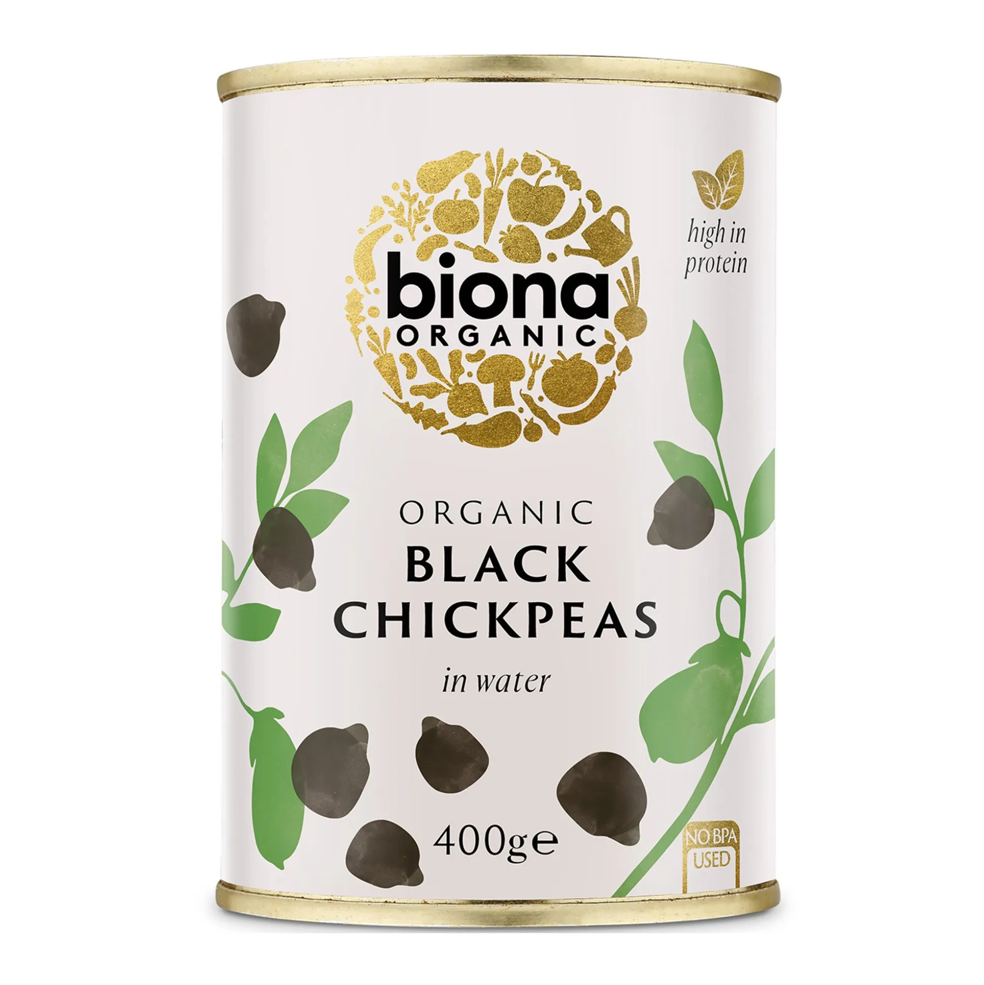 Biona Black Chickpeas 400g