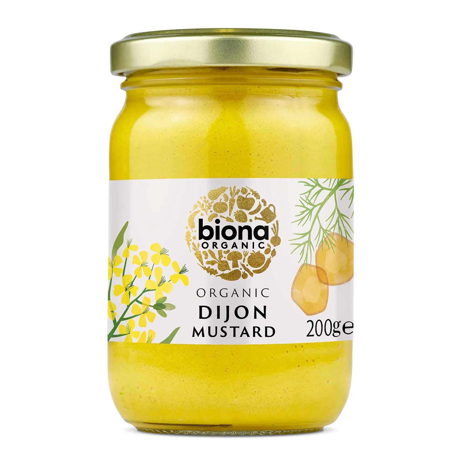 Biona Dijon Mustard Organic 200g