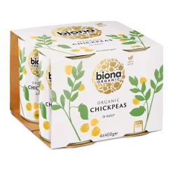 Biona Organic Chick Peas 4-Pack 4x400g