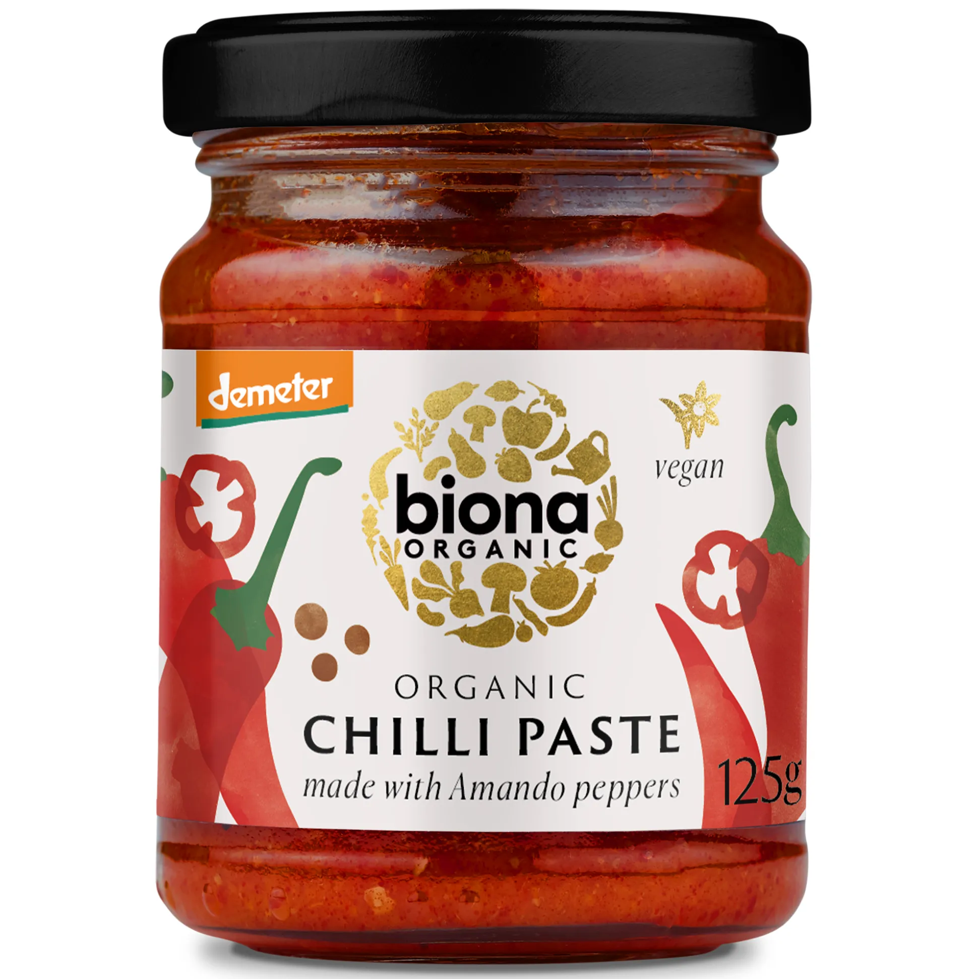 Biona Organic Hot Chili Paste 125g
