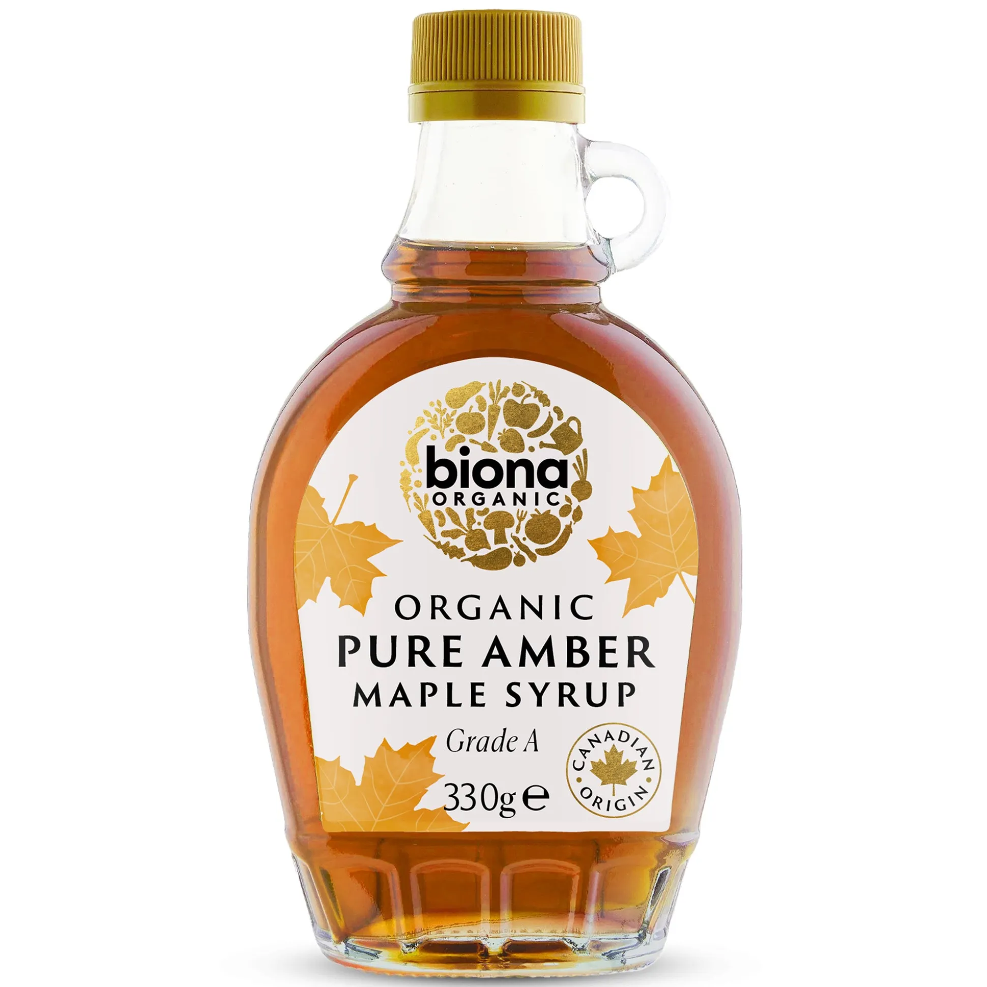 Biona Organic Pure Maple Syrup Amber Grade A 330g