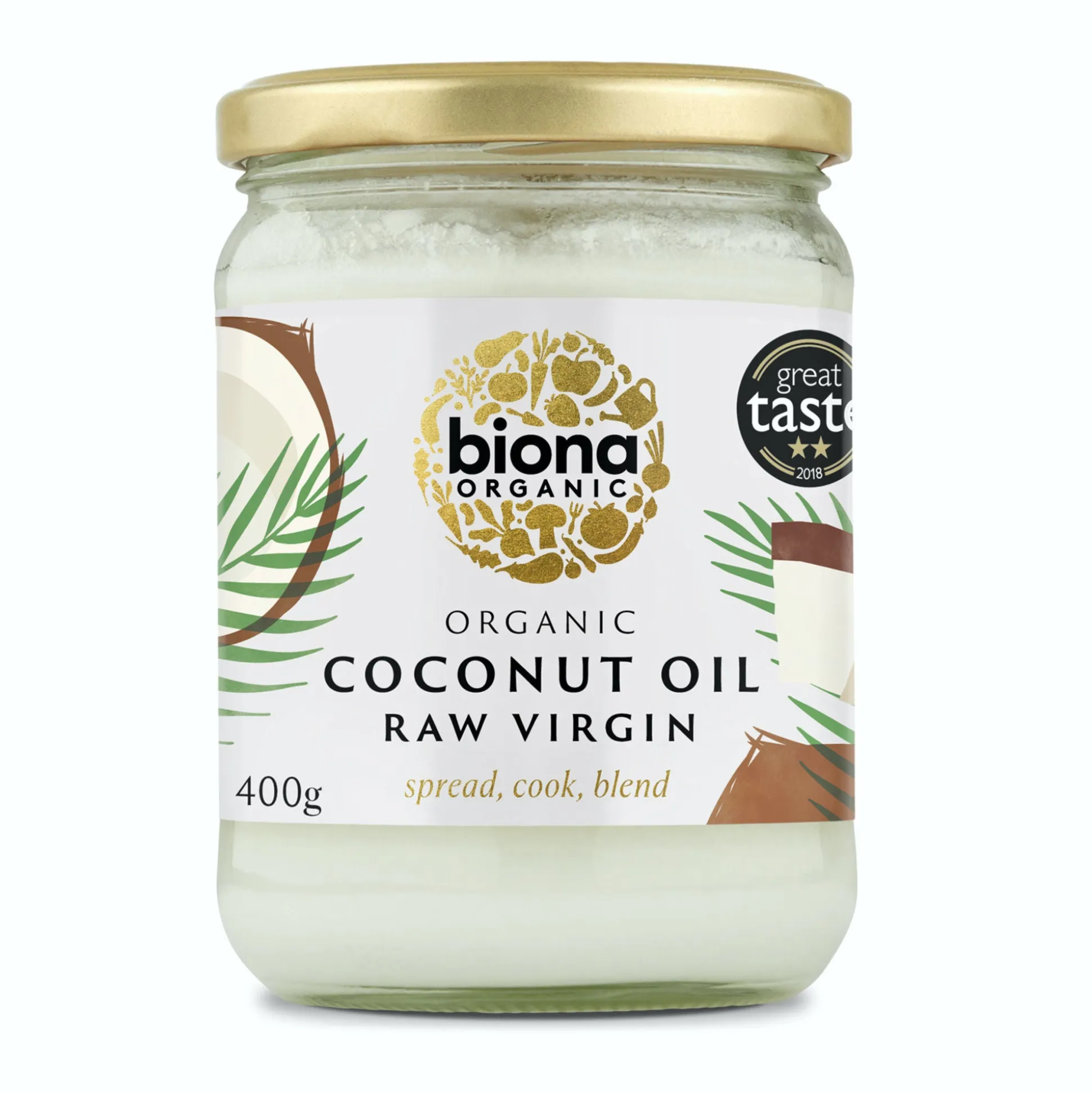 Biona Raw Virgin Coconut Oil 400g