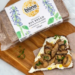 Biona Rye Chia Flax Bread 500g