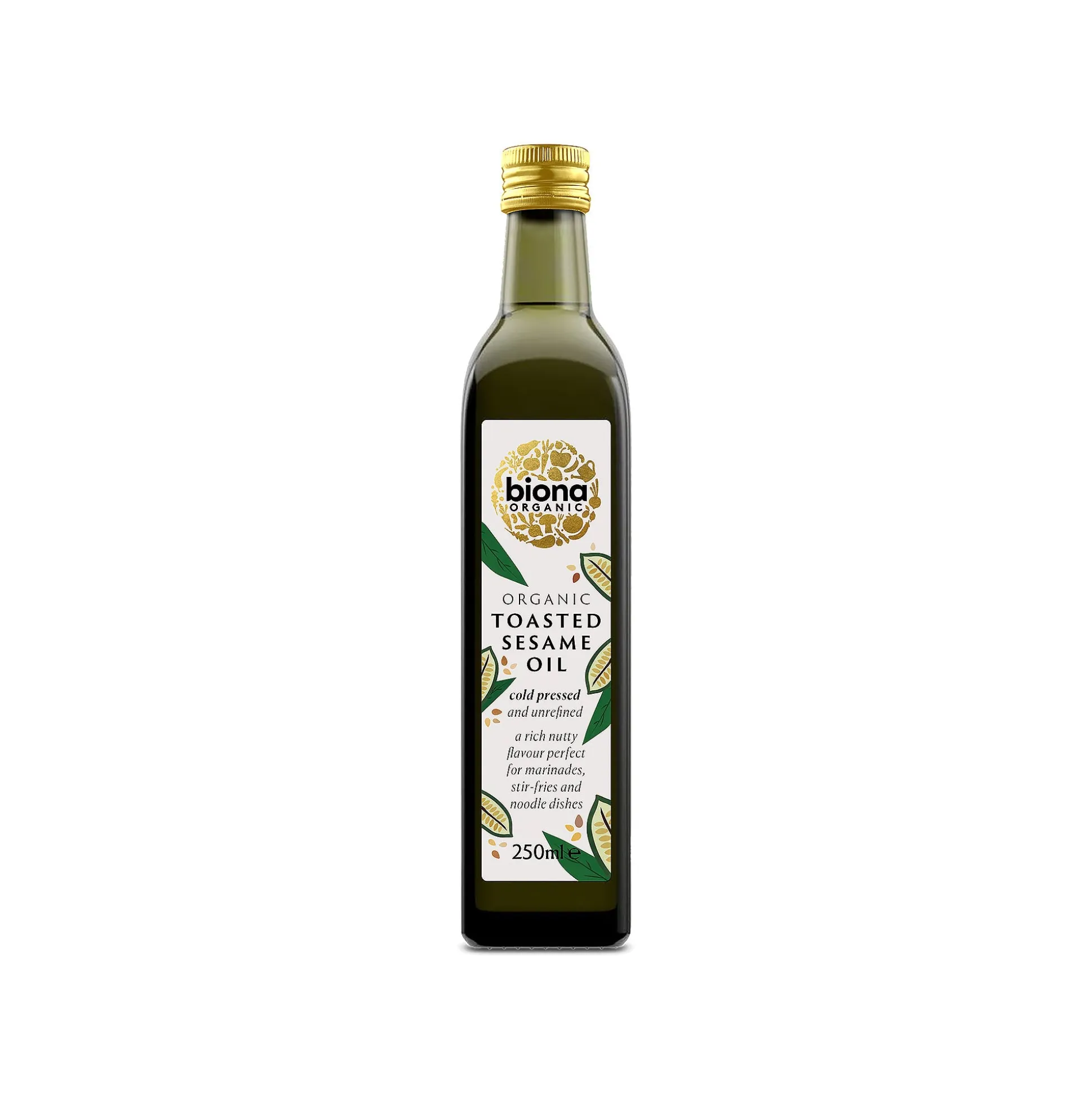 Biona Toasted Sesame Seed Oil Cold Pressed 250ml