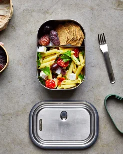 Black+Blum Stainless Steel Lunch Box- Olive 1L