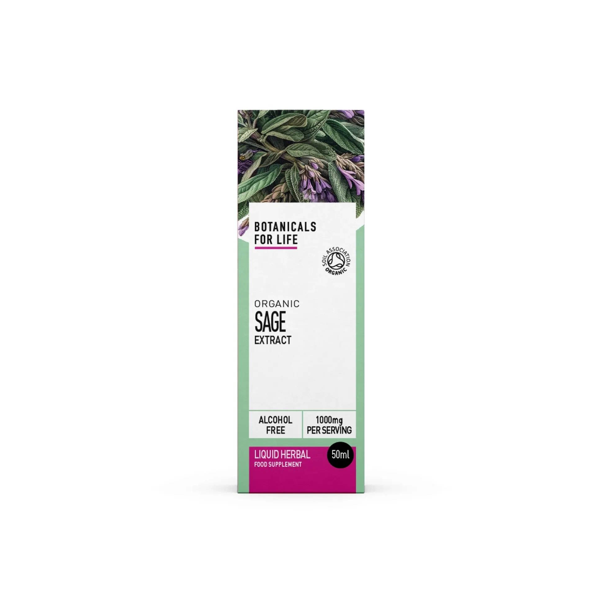 Botanicals For Life Organic Sage Extract 50ml