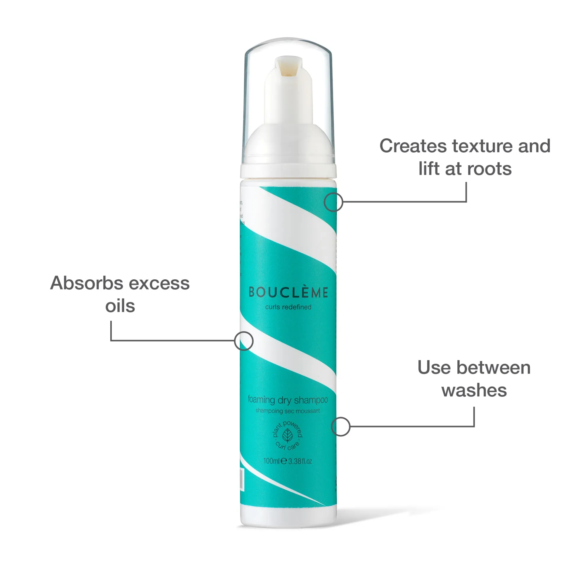 Boucleme Foam to Dry Shampoo 100ml