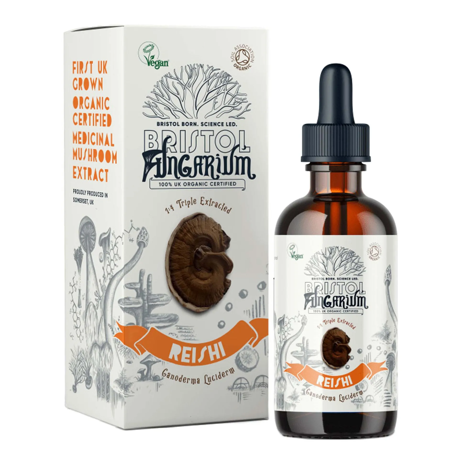 Bristol Fungarium UK Reishi Tincture 50ml