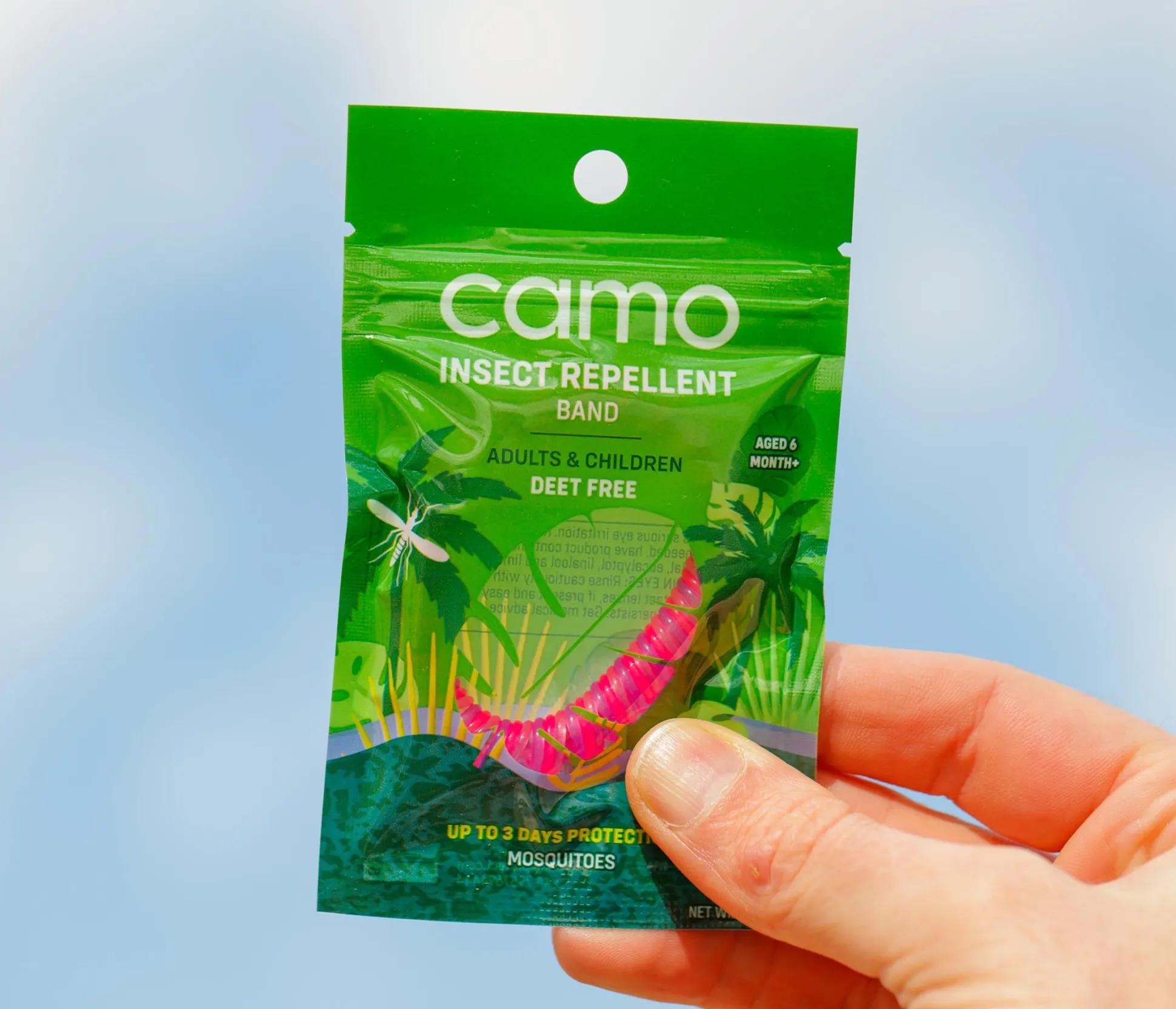 CAMO Citriodiol Insect Repellent Bands triple strength each