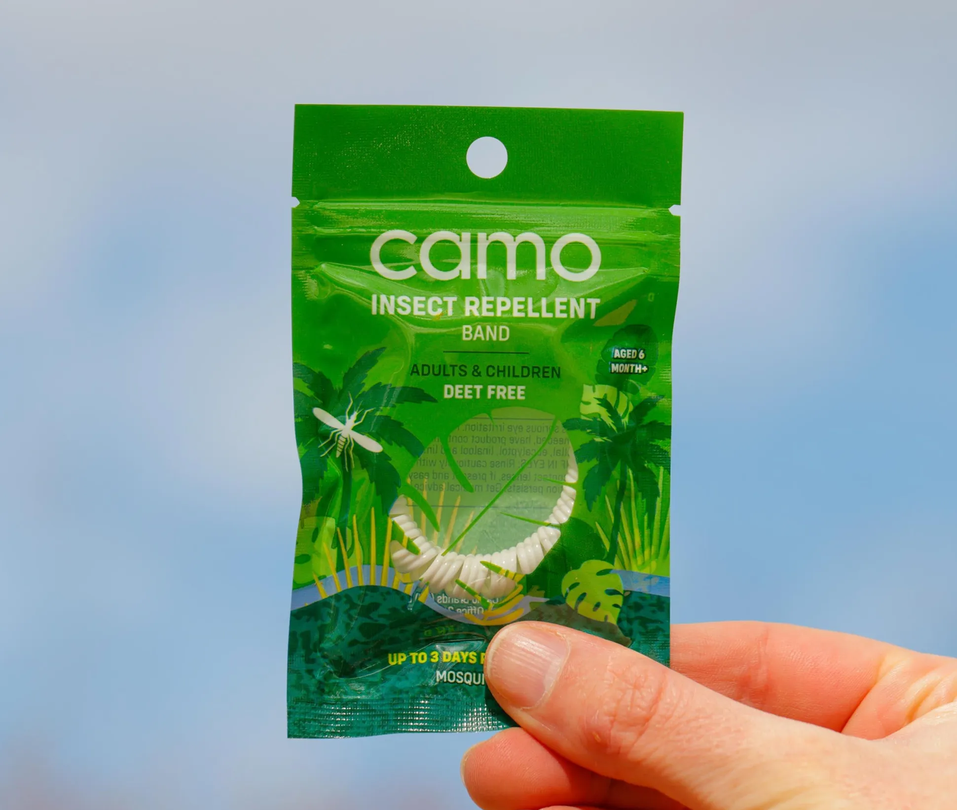 CAMO Citriodiol Insect Repellent Bands triple strength each