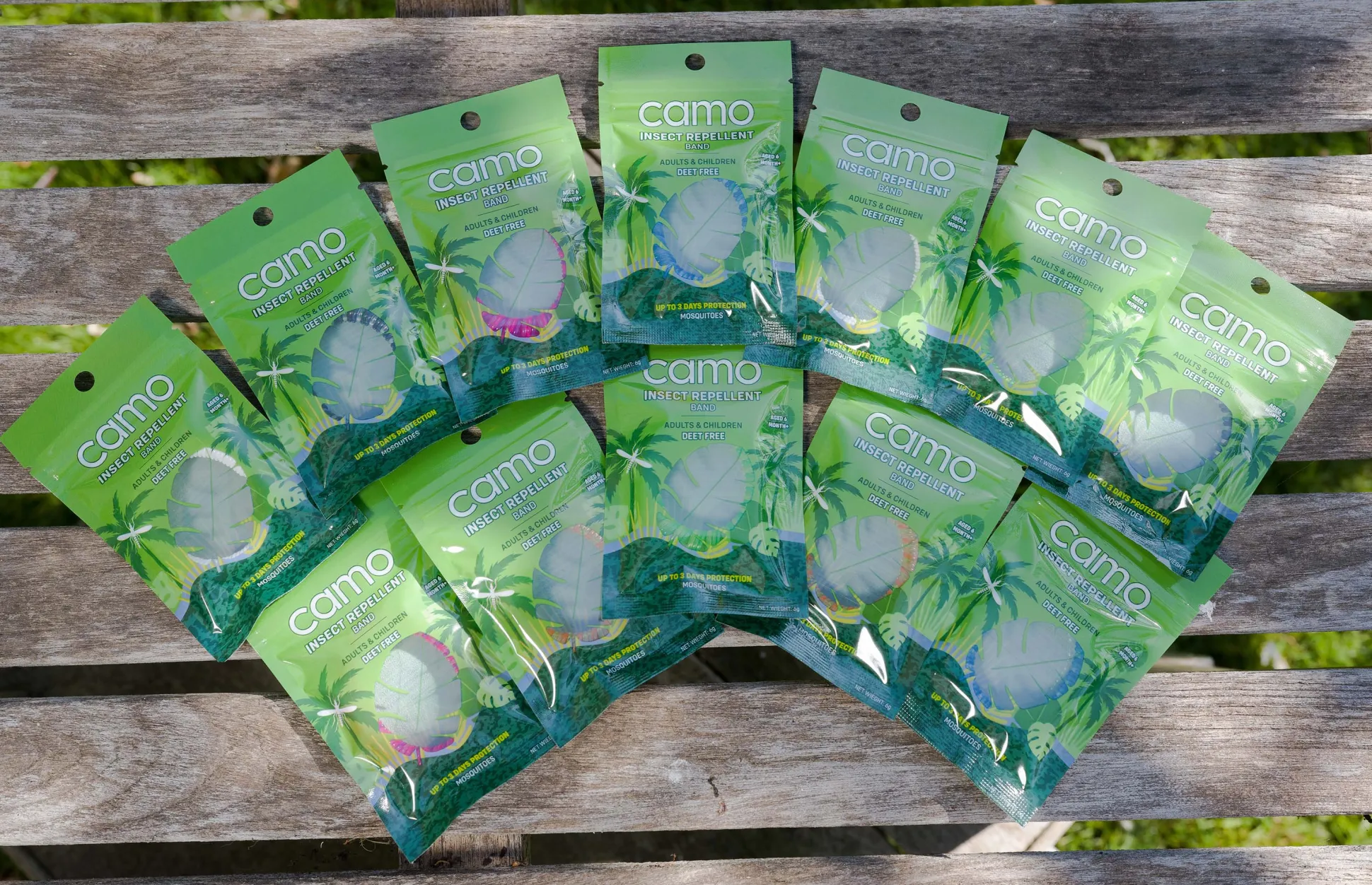 CAMO Citriodiol Insect Repellent Bands triple strength each