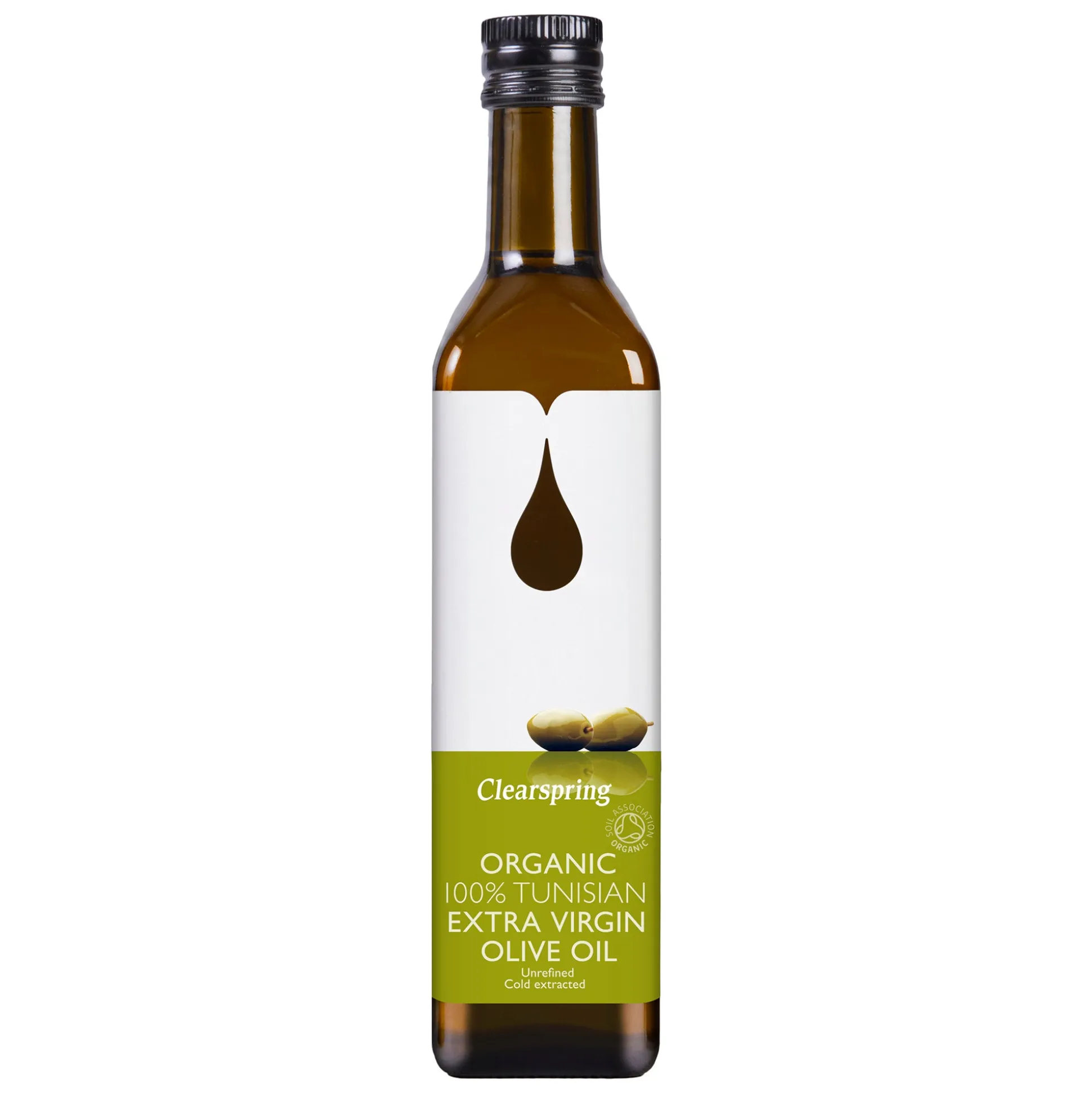 Clearspring Organic Tunisian Extra Virgin Olive Oil 500ml