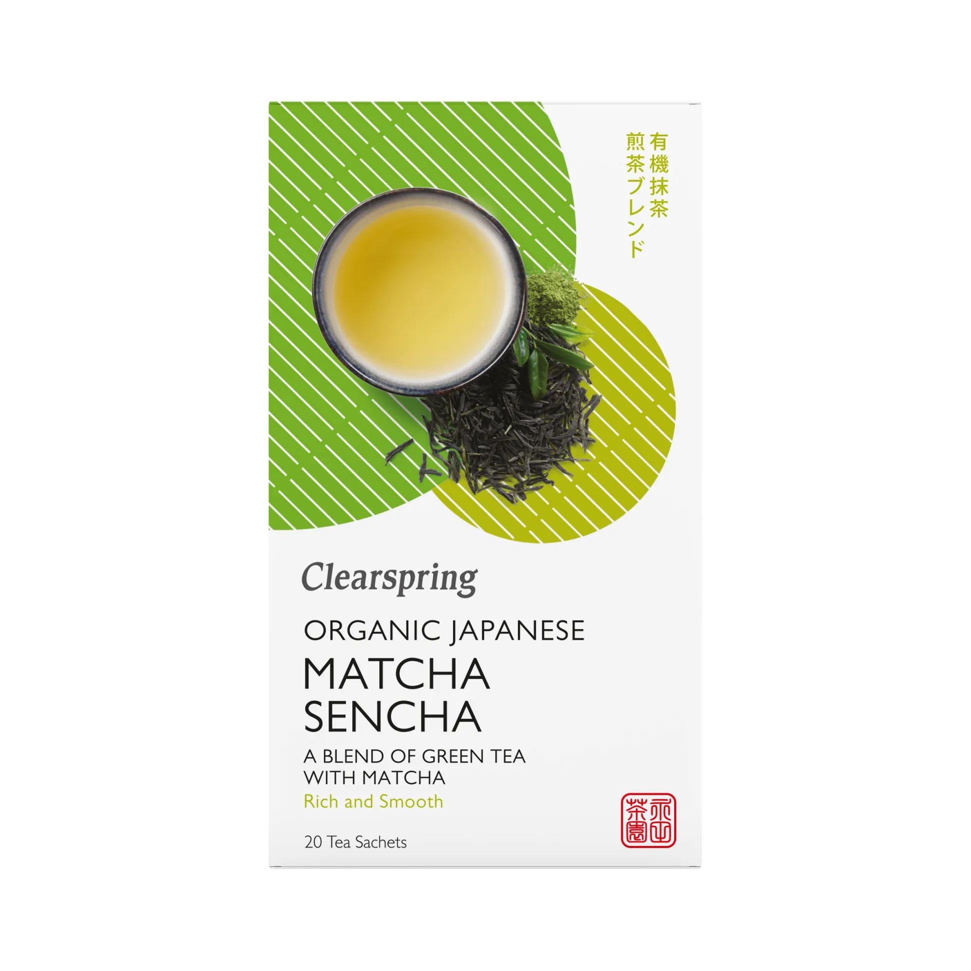 Clearspring Sencha Matcha Green Tea 20 bags