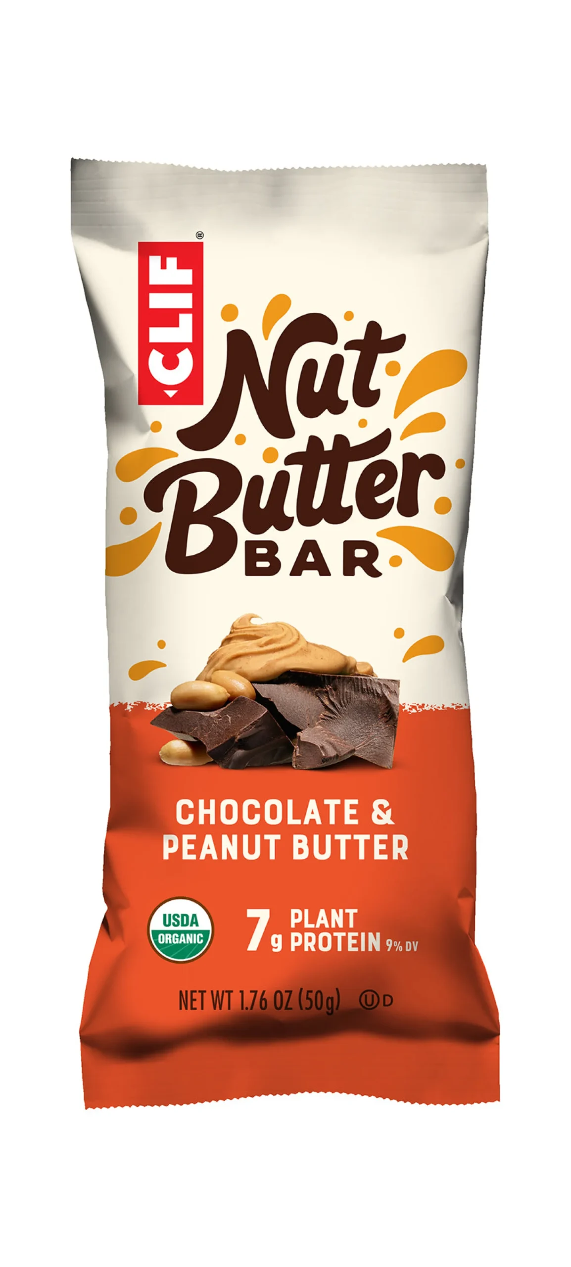 Clif Nut Filled Chocolate Peanut Butter Bar 50g