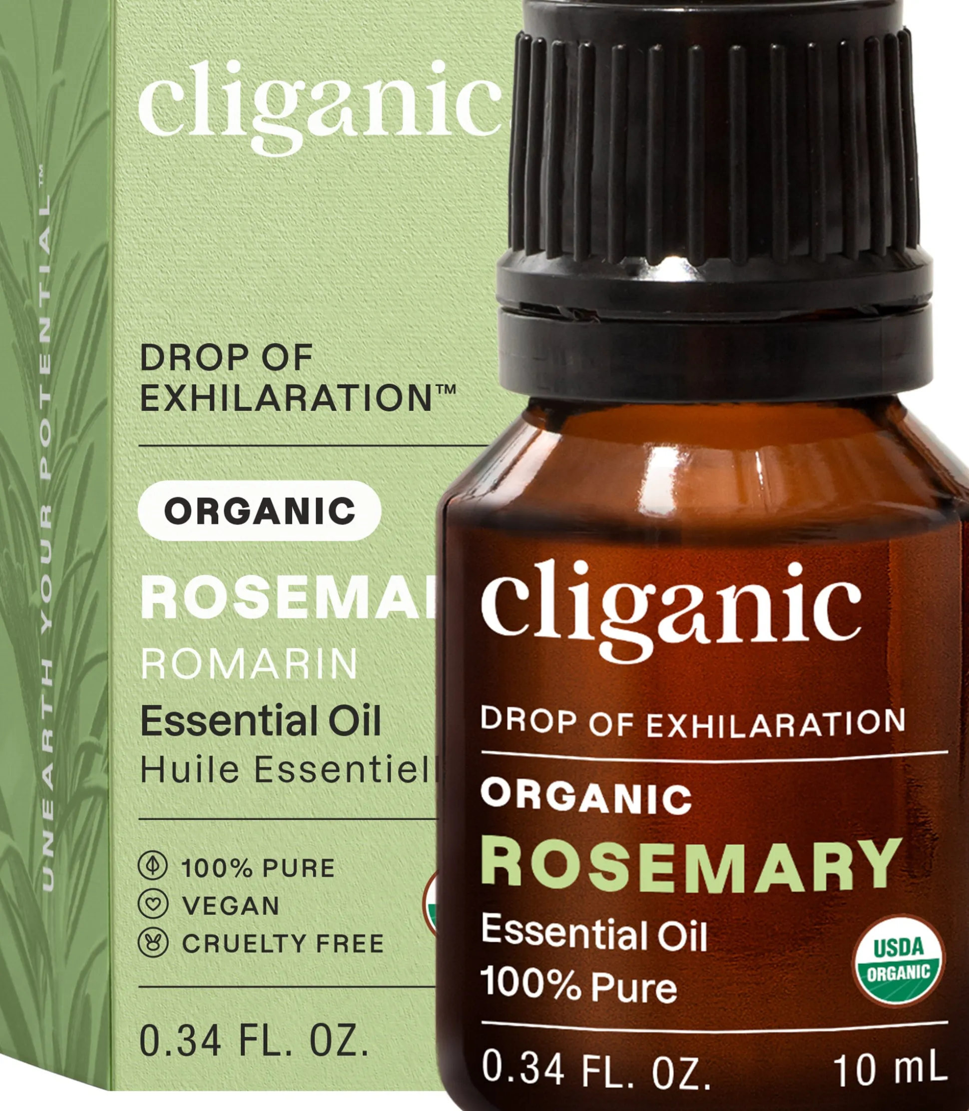 Cliganic Organic Rosemary Oil 10ml