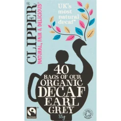 Clipper Earl Grey Decaf Tea 40 bags