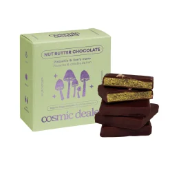 Cosmic Dealer Box Pistachio & Lion's Mane Nut Butter Chocolate 80g