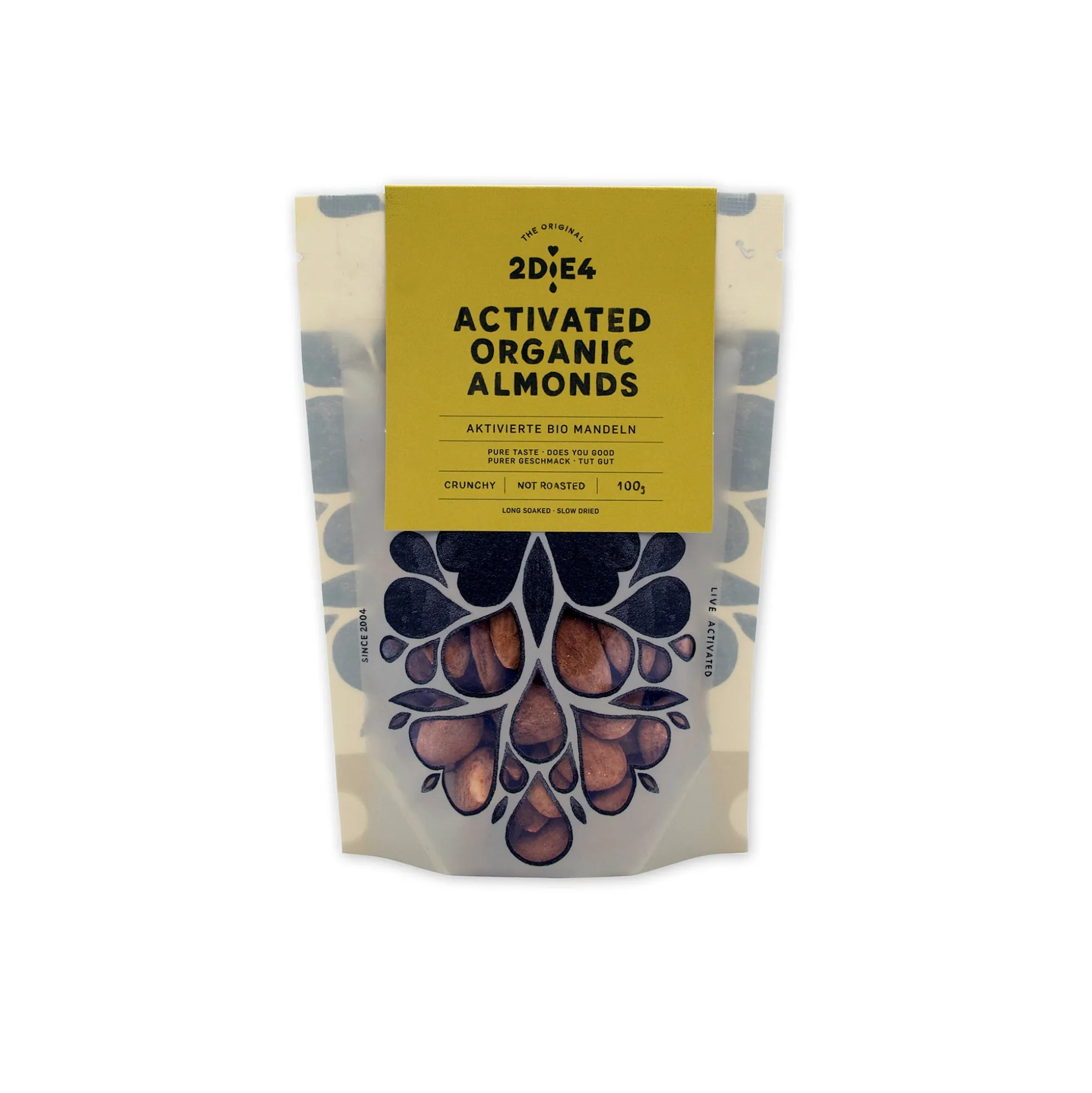 2die4 Activated Almonds 100g