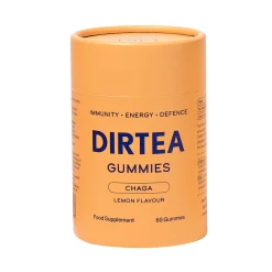 Dirtea Gummies Chaga Lemon Flavour 60 pcs