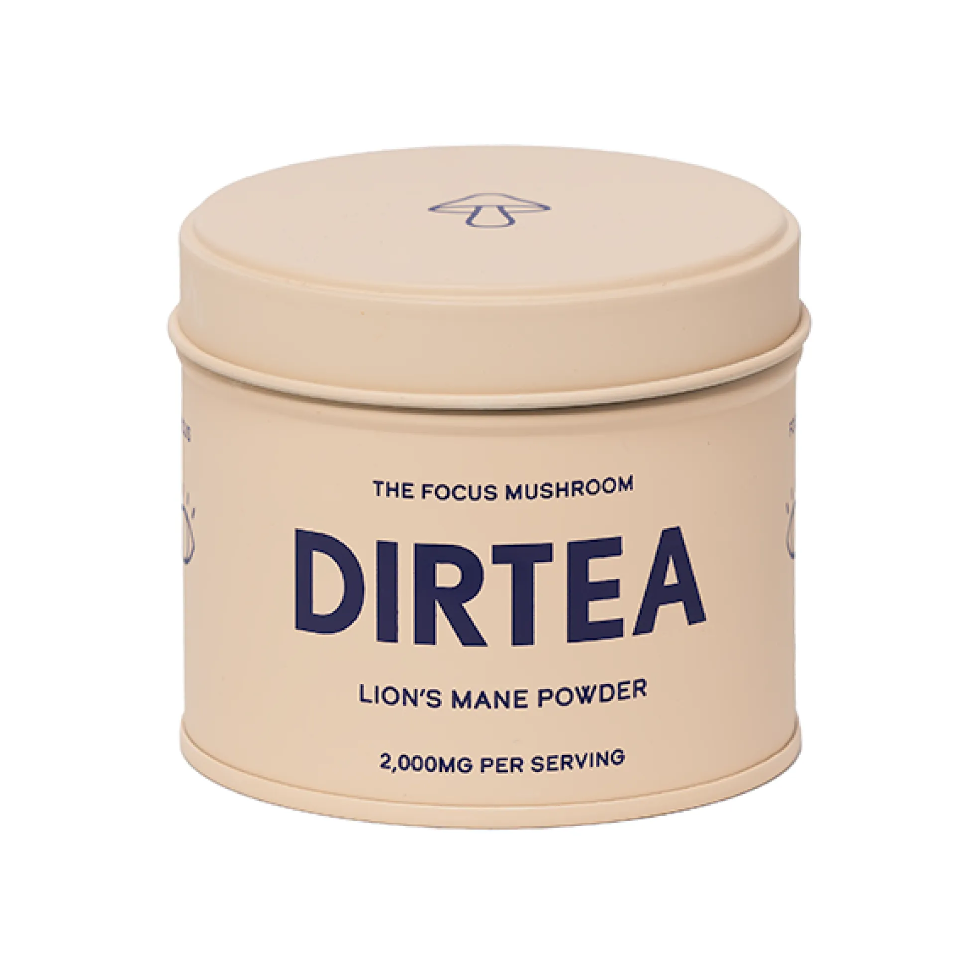 DIRTEA Lions Mane Mushroom Powder 60g (30 Servings)