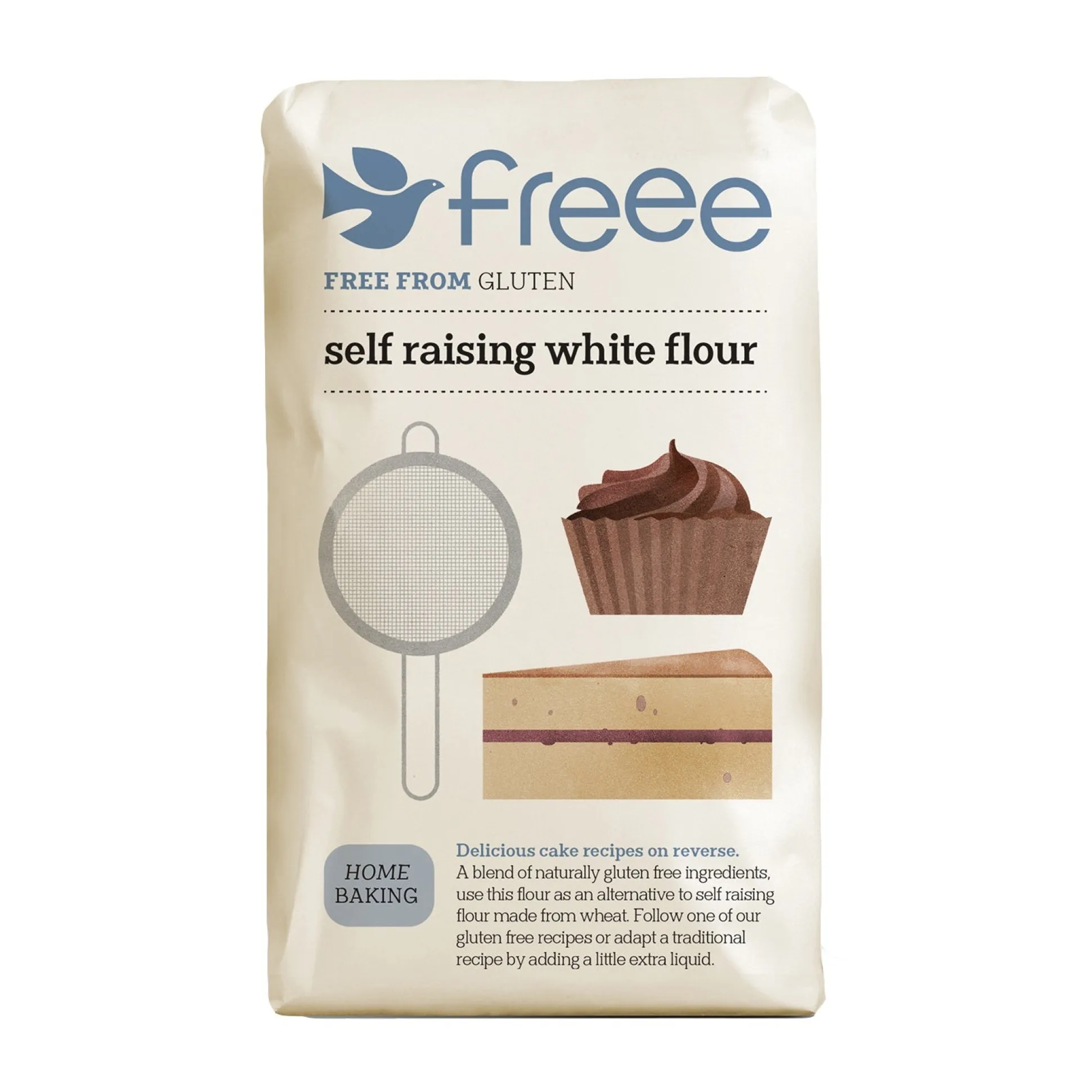 Doves Farm Gluten Free White Self-Raising Flour 1 kg