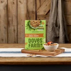 Doves Farm Organic Ancient Grain Cereal Hoops 300g