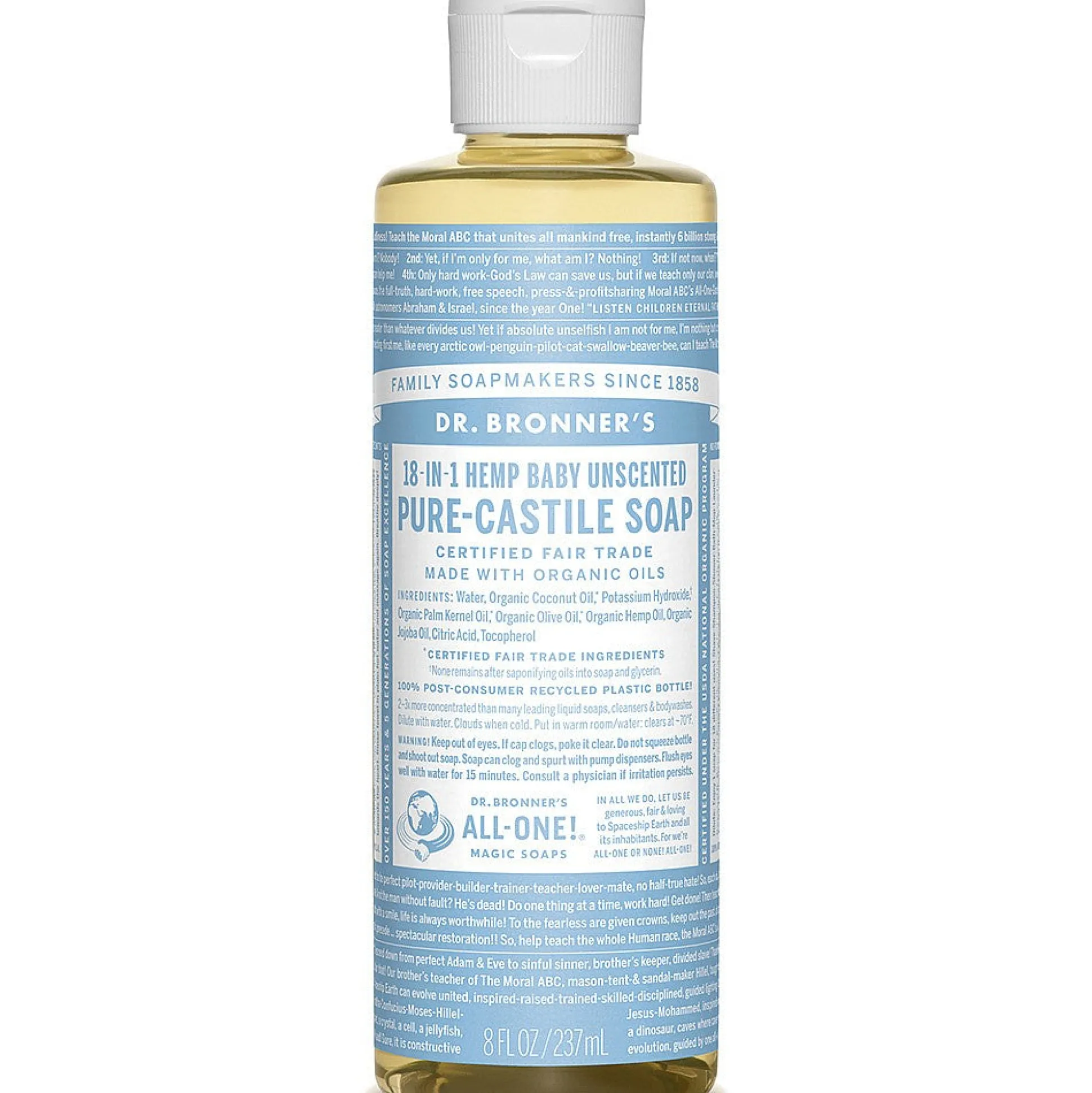 Dr Bronner's Baby Soap 240ml