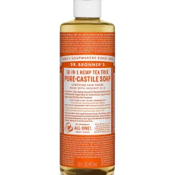 Dr Bronner's Tea Tree Castile Liquid Soap 475ml