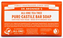 Dr Bronner's Tea Tree Castile Soap Bar 140g