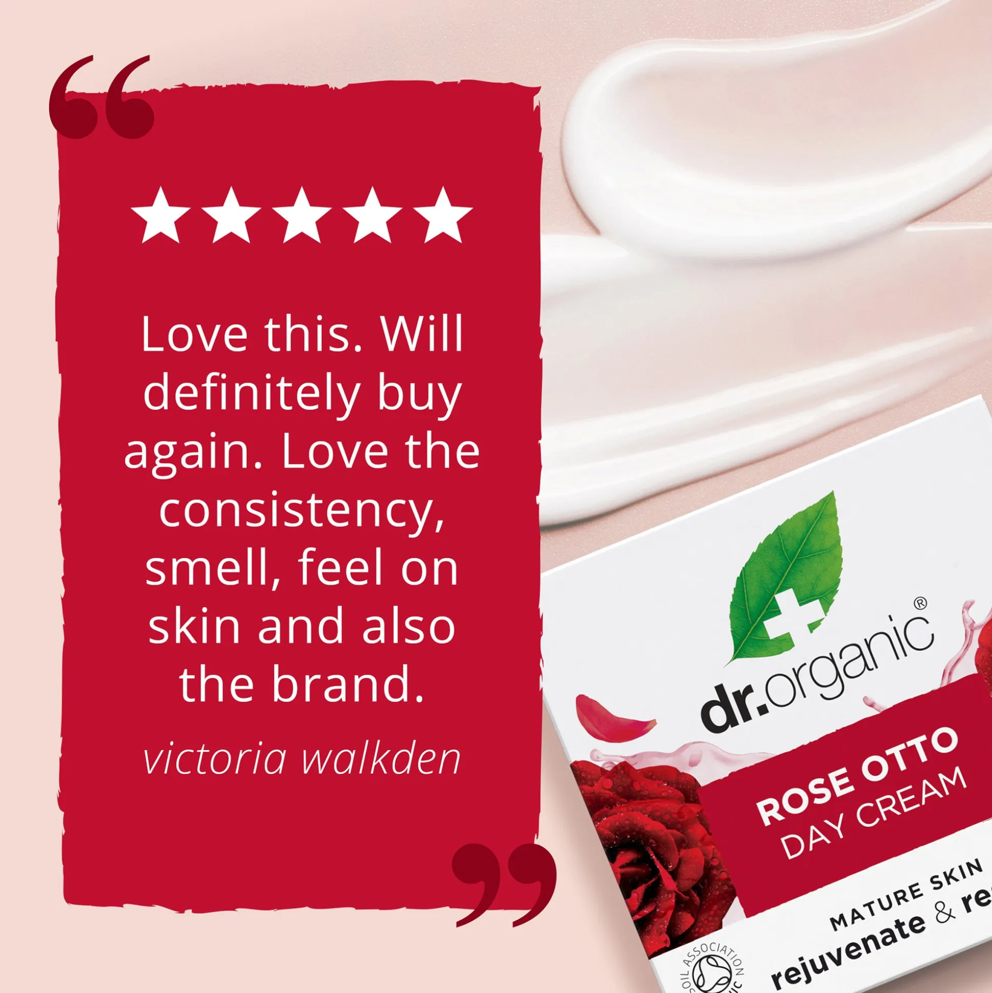Dr Organic Rose Otto Day Cream 50ml