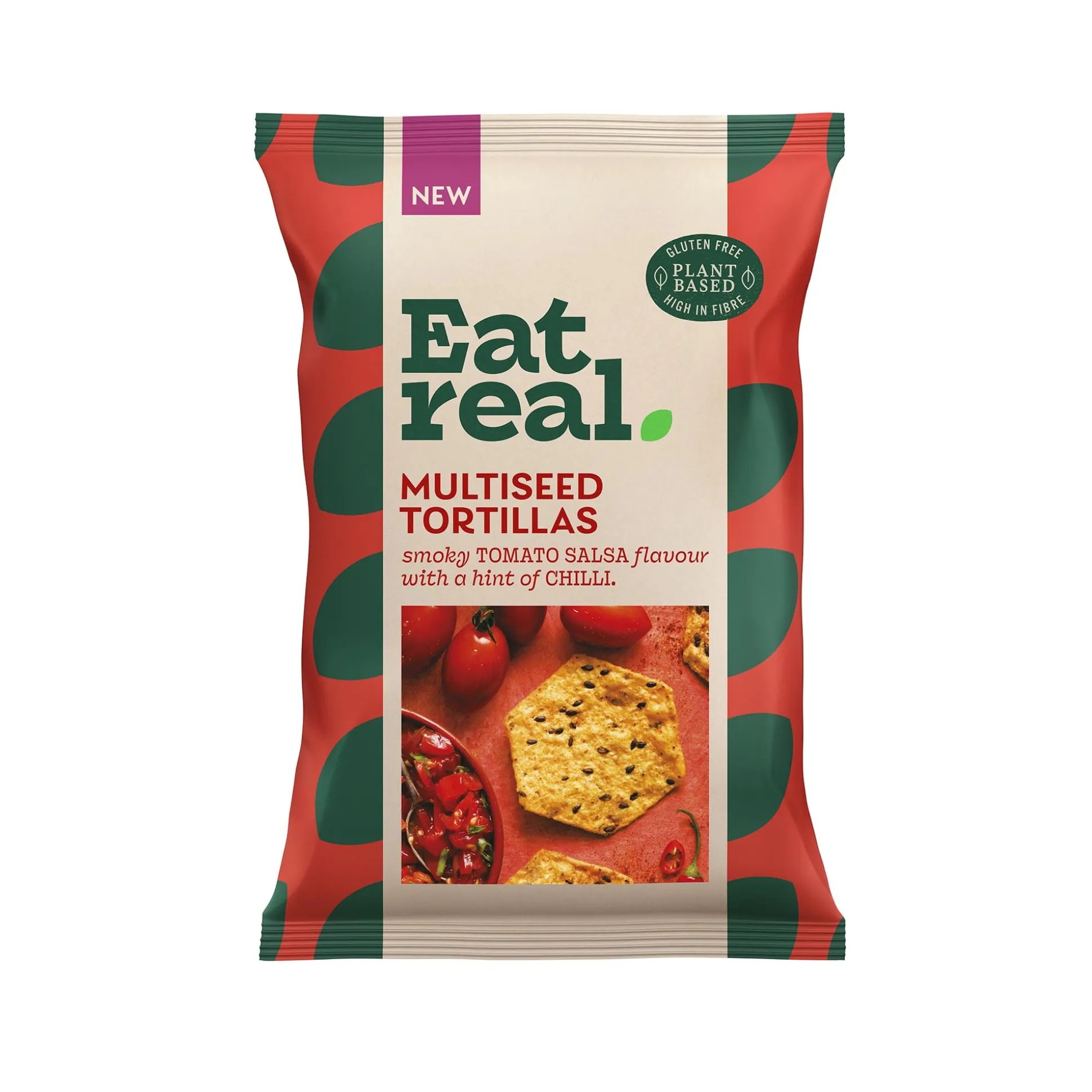 Eat Real Multiseed Tortilla Smoky Paprika Salsa Chips 160g