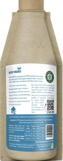 eco-mate Fragrance Free Non-Bio Laundry Liquid 500ml