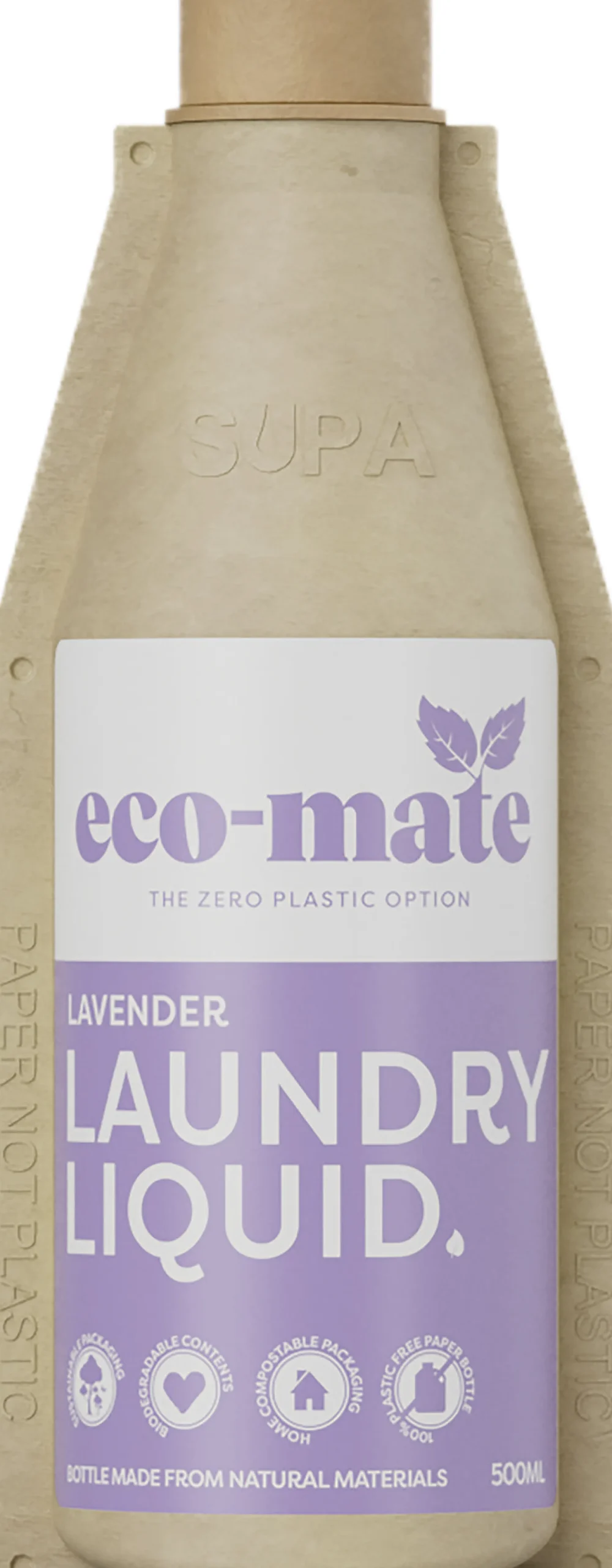 eco-mate Lavender Non-Bio Laundry Liquid 500ml