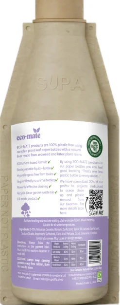 eco-mate Lavender Non-Bio Laundry Liquid 500ml