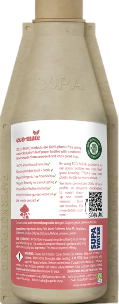 eco-mate Pink Grapefruit Washing Up Liquid 500ml