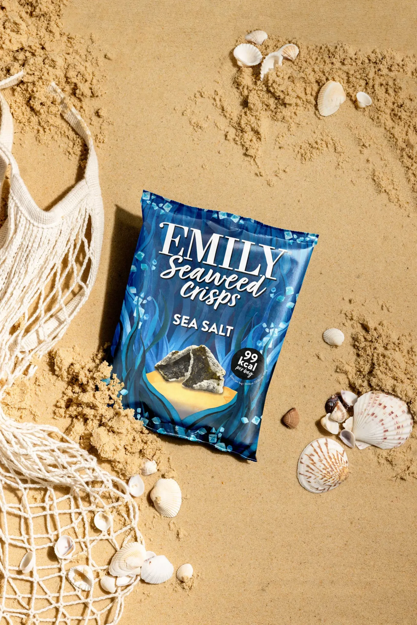 EMILY Seaweed Crisps - Sea Salted 18g