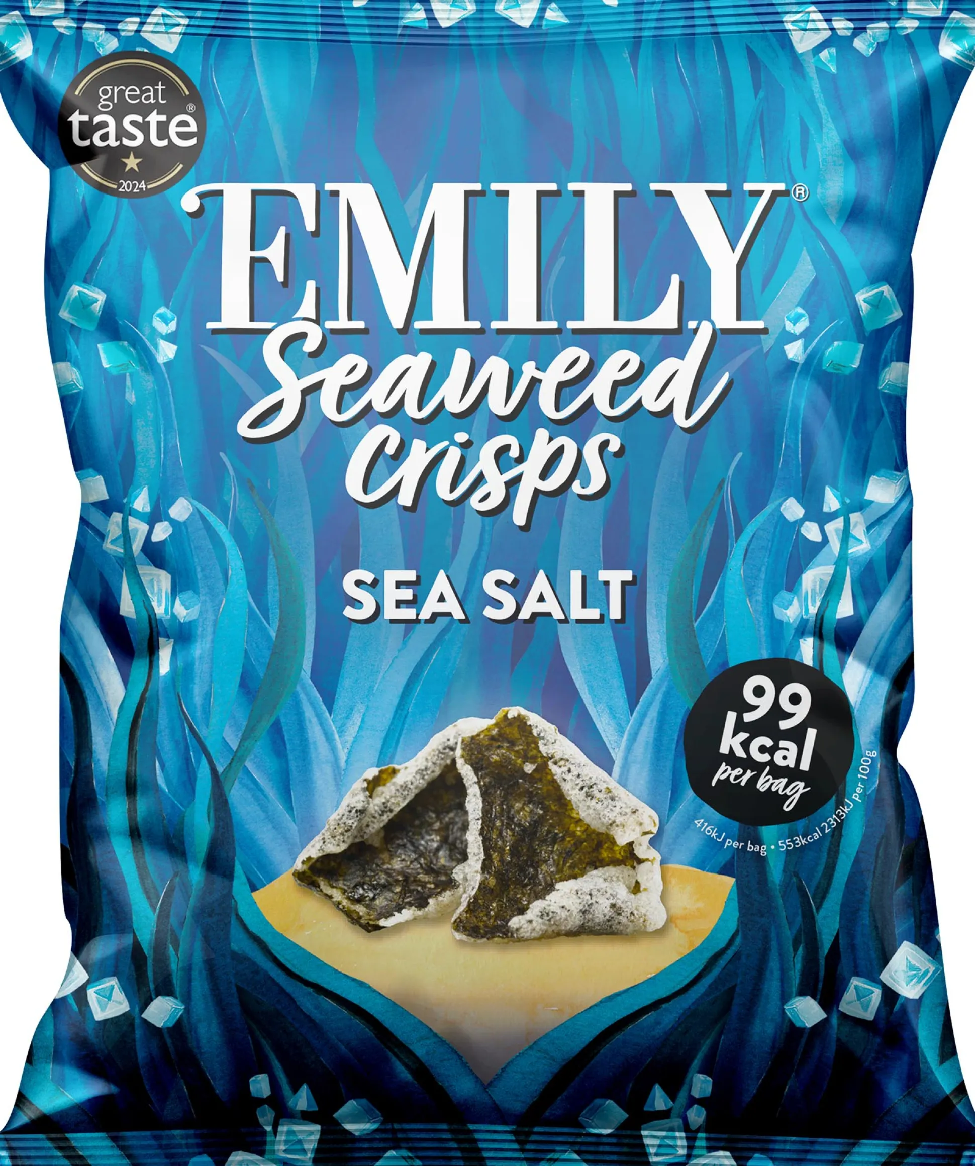EMILY Seaweed Crisps - Sea Salted 18g