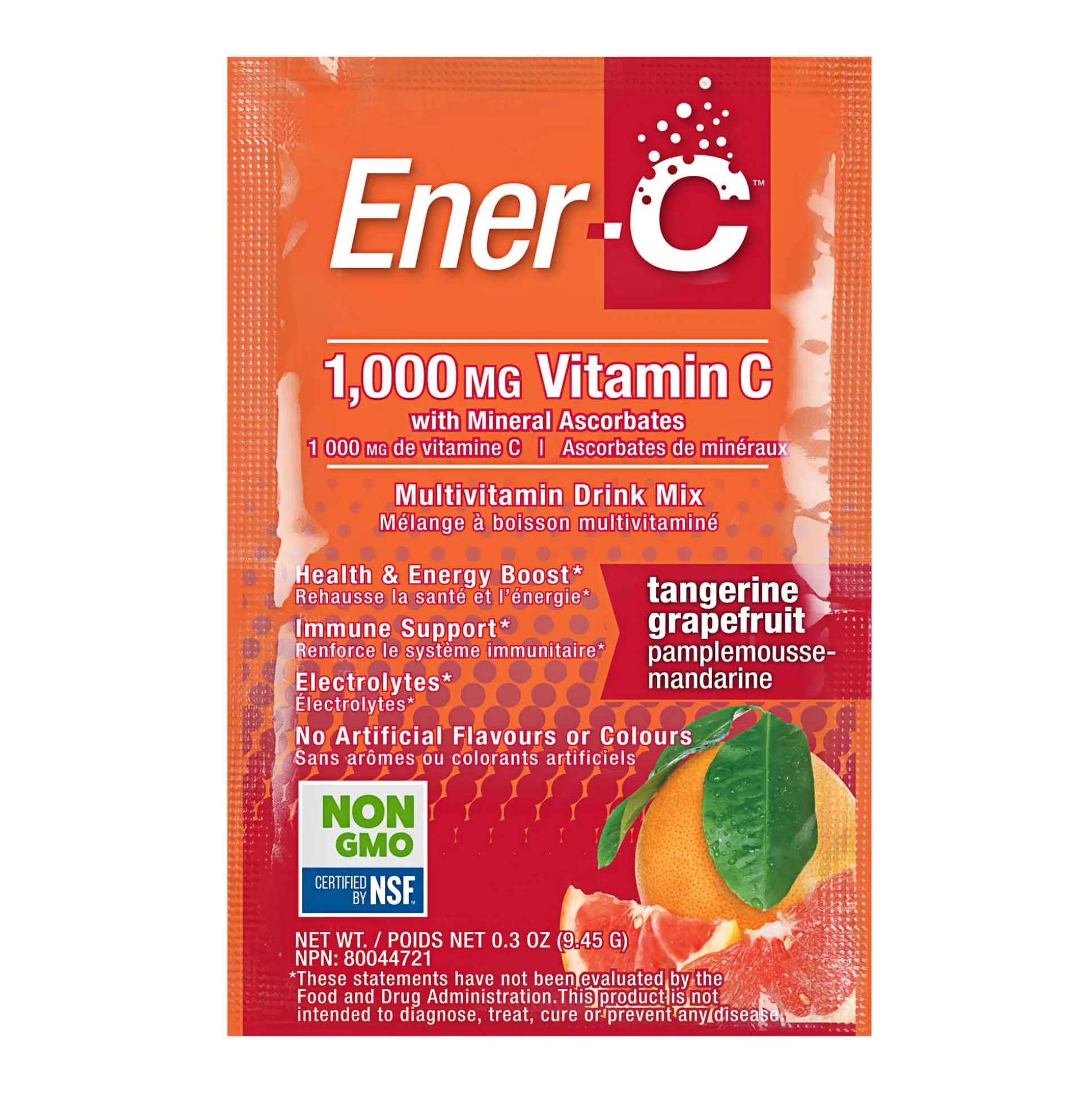 Ener-C Tangerine/GrapeFruit 30 Sachets 30 sachets