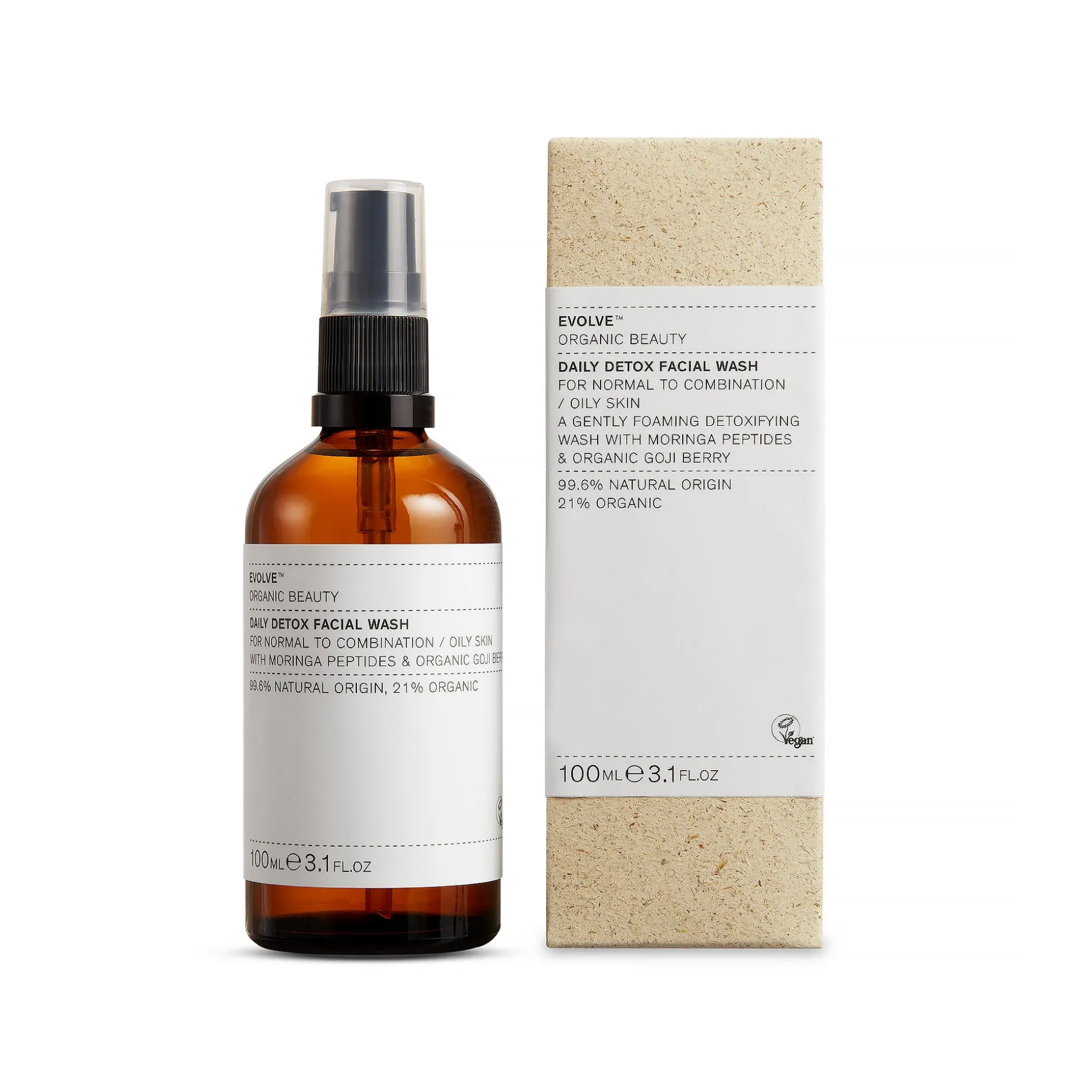 Evolve Daily Detox Face Wash 100ml