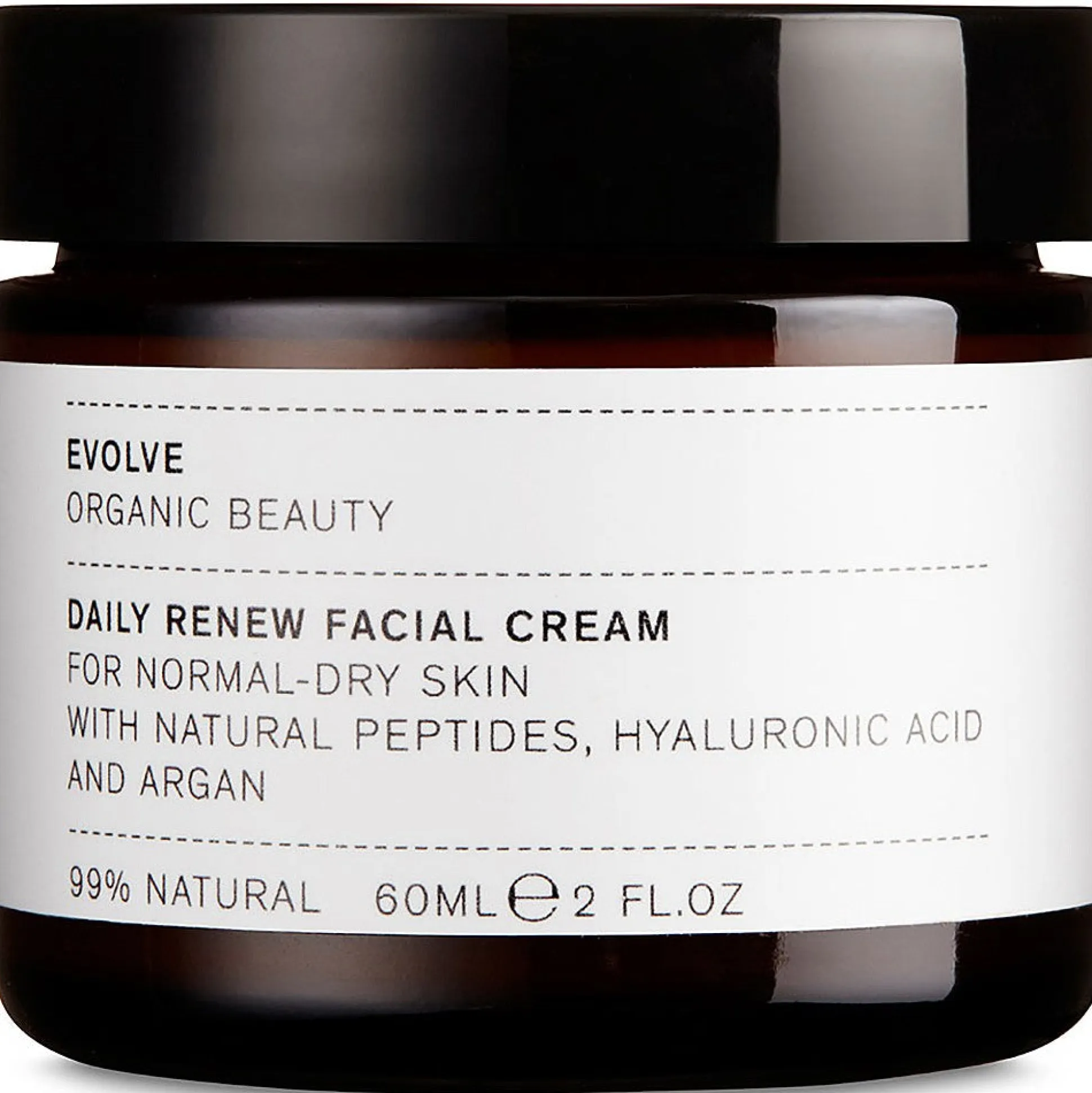 Evolve Daily Renew Facial Cream With Hyaluronic Acid and Argan 60ml